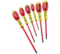 Jeu de 6 tournevis isolés fente - phillips Expert EXPERT BY FACOM