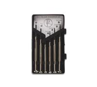 JEU DE 6 TOURNEVIS METALLIQUES DE PRECISION