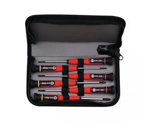 Jeu de 6 tournevis micro trousse zippée Mob 9169010001