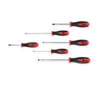 Jeu de 6 tournevis plats et cruciformes PZ - HANGER - 131090