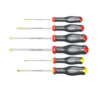 Jeu de 6 tournevis protwist facom (4 plats et 2 cruciformes) - prix net