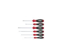 Jeu de 6 tournevis SoftFinish WIHA - Fente/Philips - 07152