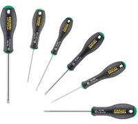 Jeu de 6 Tournevis Tamper Torx STANLEY FATMAX, T10-T40, Lame Acier Chrome Vanadium