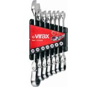 Jeu de 7 clés mixtes à cliquet à tête flexible 8-17 mm - 310325 VIRAX