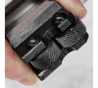 Jeu de 7 outils de moletage à double roue en acier avec jeu de moletage à pas linéaire de 0,5 mm, 1 mm, 2 mm, fraise rotative