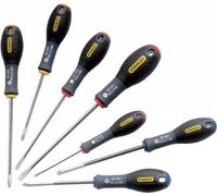 Jeu de 7 Tournevis, STANLEY FATMAX, Electricien, Mécanicien, Phillips, Pozidriv, Acier Chrome Vanadium