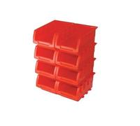 Jeu de 8 boîtes empilables Silverline