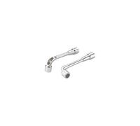 Jeu de 8 clés à pipe débouchées polies 6x6 pans métriques - SAM OUTILLAGE - 94-SDJ8 G