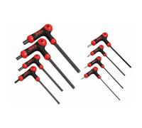Jeu de 8 clés allen à poignée 2 à 10 mm 60 PTJ 8 SAM OUTILLAGE