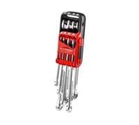 Jeu de 8 clés mixtes longues OVG GRIP 441 - 8 à 19 mm sur étui JP - FACOM - 441.JP8GRPPB