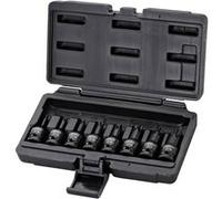 Jeu de 8 douilles tournevis à chocs courtes TORX® 1/2', T30 à T80 - KSTOOL - 515.1107