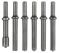 Jeu de 8 embouts pour marteau à riveter pneumatique, acier 40Cr, embouts pneumatiques de lissage avec ressort