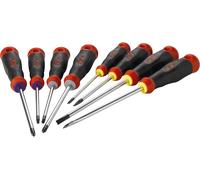 Jeu de 8 tournevis s1 fente phillips pozidriv SAM - TJ8