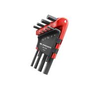 Facom 82H.JP9A 6 pans intérieurs Jeu de clés mâles coudées 1.5 mm, 2 mm, 2.5 mm, 3 mm, 4 mm, 5 mm, 6 mm, 8 mm, 10 mm 9