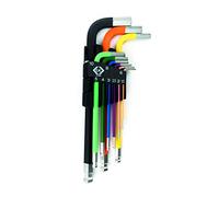 C.K Set de tournevis cruciformes Taille (métrique): 1.5 mm, 2 mm, 2.5 mm, 3 mm, 4 mm, 5 mm, 6 mm, 8 mm, 10 mm