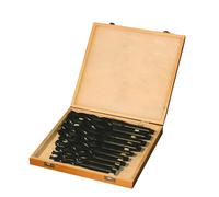 Jeu de 9 forets a cone morse hss x metal 14,5 - 30 cm Holzmann spsmk23