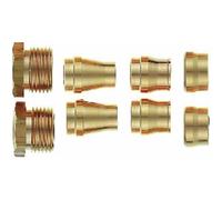 Afriso Jeu de bague et raccords laiton EUROJAUGE Ø 10 pour filtre