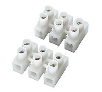 Jeu de borniers à vis 10 A 2 positions, blocs connexion fil rapide for éclairage LED, Contacts en alliage Zinc-cuivre, pièces Barrette de connexion(10A-3P)