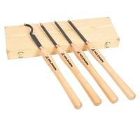 Jeu de burins H4TLGM - pointes carbure remplaçables - longueur 506 mm