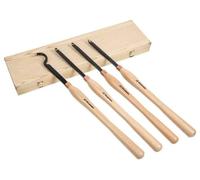 Jeu de burins H4TLGXL - pointes carbure remplaçables - longueur 602 mm