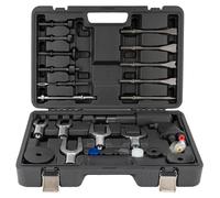 Jeu de burins pneumatiques, puissance 2100 BPM, set d'accessoires polyvalents, set de 25 pièces