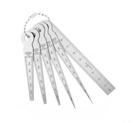 Jeu de cales Gravé 6pcs Anti-rouille Jeu de cales Gravé 6pcs | Acier inoxydable pour premium, gravure claire, résistant à la rouille, 6 , usage industriel