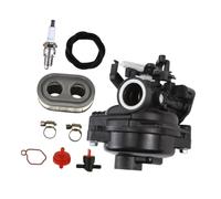 Jeu de carburateurs for Moteur de Tondeuse à Gazon, adapté for Briggs Stratton 799584 593261 595656 591160 300E 450E 500E 550EX 125cc 140cc 4,5hp 591979(799584 Set)