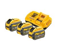 Jeu de chargeur et batteries DeWALT DCB118X3-QW 54 V 9 Ah