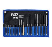 Jeu de Chasse-Goupilles 18 pcs 100-150-200 mm - Pointeau Inclus - Précision et Polyvalence, Acier - D-Work