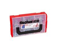 Jeu de chevilles avec vis FIXtainer DUOPOWER/DUOTEC 200 pcs