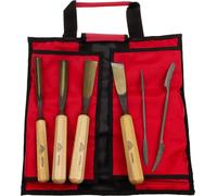 Jeu de ciseaux à bois/râpes à rainurer Stubai N2, 6 pièces, série 52 S520005 (jeu de ciseaux à bois, ciseaux à bois creux, râpes à rainurer, outils à sculpter, ciseaux à bois, outils à sculpter, cisea