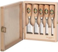 Jeu de ciseaux courts Kirschen Werkzeuge dans un coffret en bois