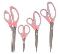 Jeu de ciseaux Titanium Softgrip, 4 pièces, rose, pour la couture et les travaux manuels