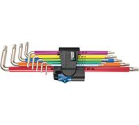 Wera 3967/9 TX SXL Multicol. HF Stainless 1 Jeu de clés mâles coudées