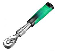 Jeu de clés à cliquet extensibles à 72 dents en acier au chrome vanadium à dégagement rapide double direction pour les espaces restreints réparation mécanique professionnelle (C)