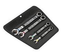 Jeu de clés à cliquet mixtes Wera JOKER 4013288164407 8-19 mm 4 pièces, étui pliable