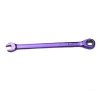 Jeu de clés à cliquet professionnelles à 72 dents avec design à double tête et poignées à code couleur pour un travail mécanique efficace (A)