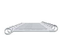Jeu de clés à double anneau Hazet 610N/8 - Profil Traction à double six pans extérieur - Anza | 610N/8