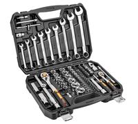 Clés à douille NEO 1/2", 1/4", jeu de 82 ECO