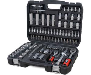 Jeu de clés à douille 108 pièces Weber Mallette à outils remplie - robuste et compacte