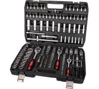 Jeu de clés à douille 171 pièces liquet et douilles - Jeu combiné - Outillage à main - Pour la réparation automobile - Atelier et garage - Avec coffret à outils