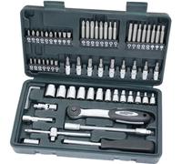 Brüder Mannesmann – Jeu d'embouts M29165 – 1/4" (6,3 mm) – 65 pièces