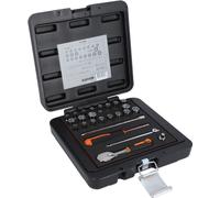 Bahco Assortiment de douilles 1/4, 25 PCS - 6715MZ