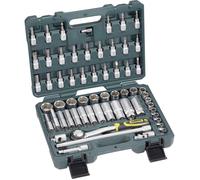Jeu de clés à douille Brüder Mannesmann M 2045-SL métrique 3/8\ (10 mm) 61 pièces