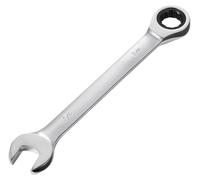Jeu de clés à douille combinées, 26 pièces, comprenant des clés SAE et métriques, avec un mécanisme à 72 dents, en acier Cr-V. Le jeu comprend un support de rangement, des clés à douille ouverte, des