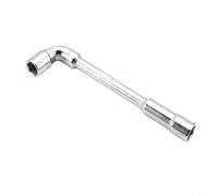 Jeu de clés à douille, double tête, tube en forme de L, outil coudé hexagonal perforé en forme de 7 pour travaux de plomberie (13 mm)