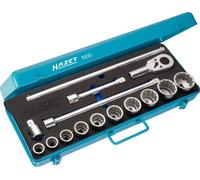 Jeu de clés à douille Hazet 1000Z - Douille carrée creuse 20 mm (3/4 pouce) - Doublé hexagonal extérieur | 1000Z