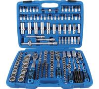 Jeu de clés à douille pour serrure à engrenage et accessoires BGS TECHNIC - 6,3 mm / 10 mm / 12,5 mm - 192 pièces - 2247