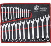 Jeu de clés à douille professionnel de 25 pièces - 6-32 mm - Jeu en acier au chrome-vanadium très résistant - Idéal pour la voiture, l'atelier et les projets de bricolage