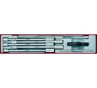 jeu de clés à douilles extra-longues 3/8" 9 pièces avec bouton croisé Teng Tools TTxTB09 Tengtools